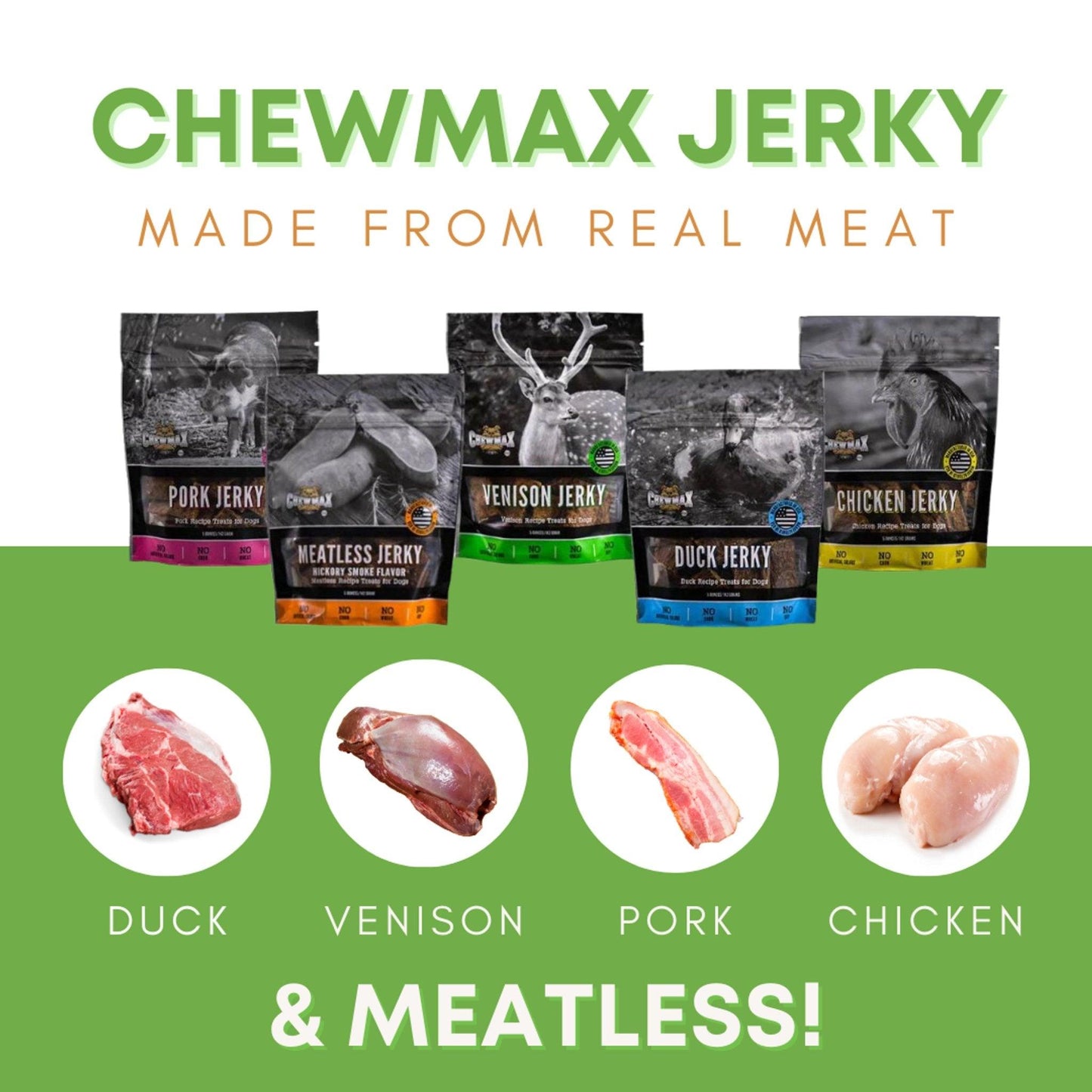 Delicious Chicken Jerky Treats with Sweet Potato