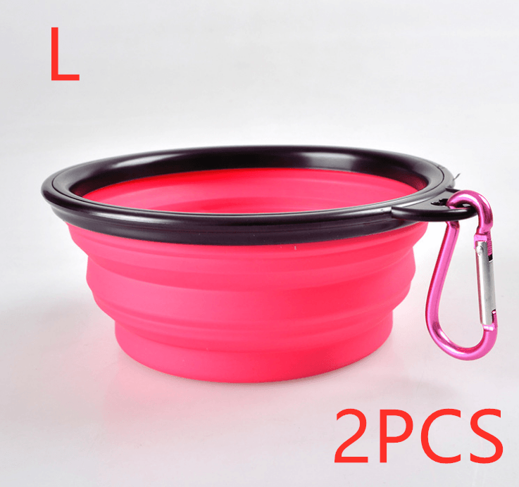 Portable Silicone Pet Bowl-25