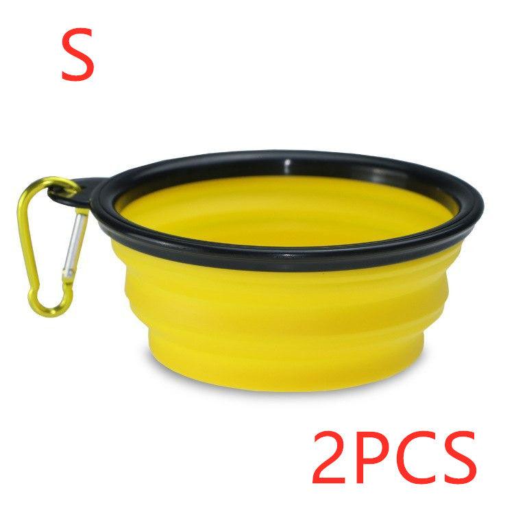 Portable Silicone Pet Bowl-12