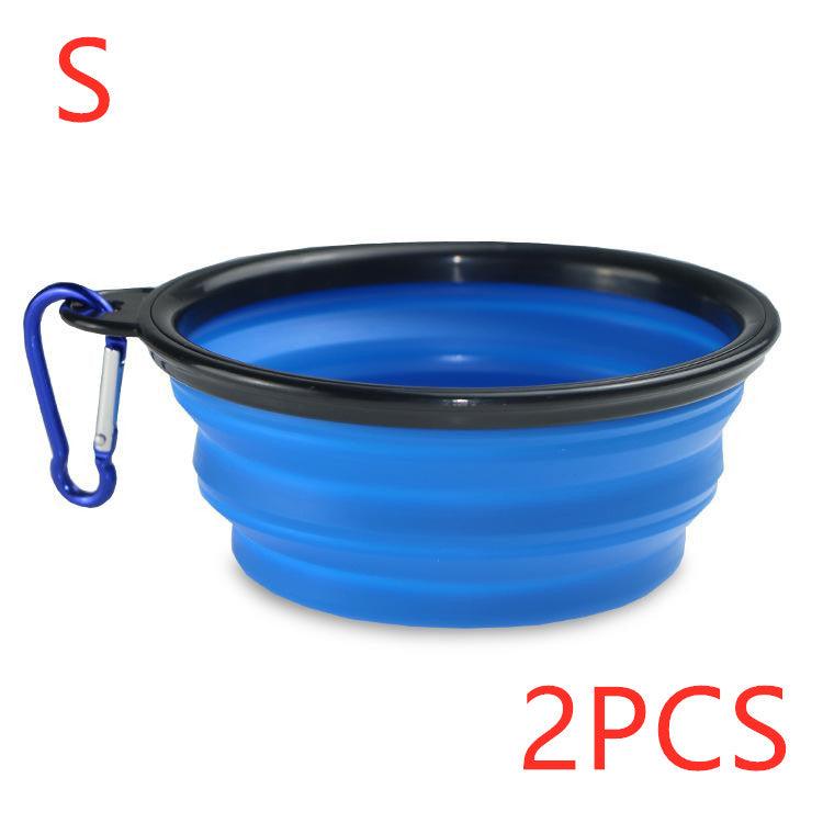 Portable Silicone Pet Bowl-11