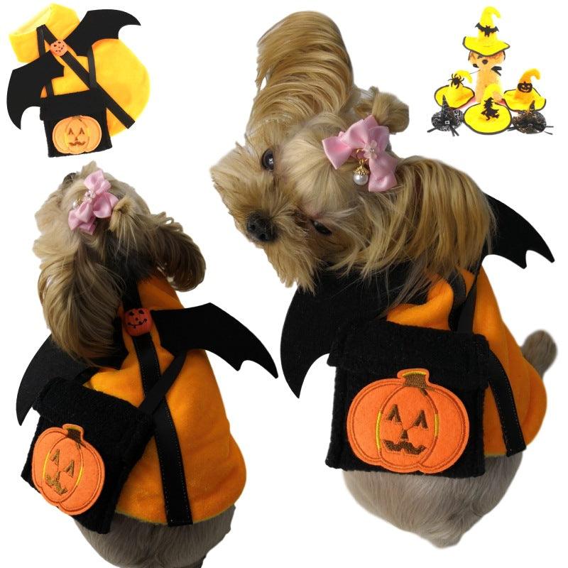 Spooky Snack Pack Halloween Demon Pet Costume-2