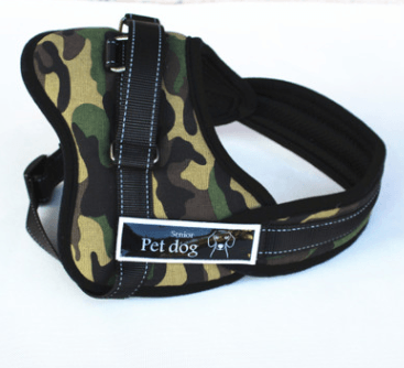 Reflective Chest Back Dog Harness Vest-2