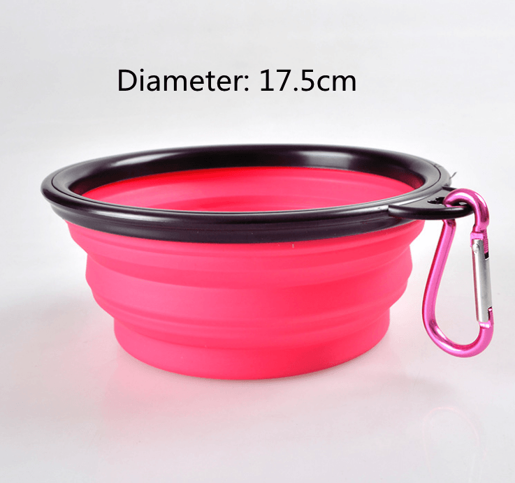 Portable Silicone Pet Bowl-17