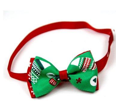 Christmas Pet Bow Ties - Festive Handmade Accessories For Dogs And Cats-10