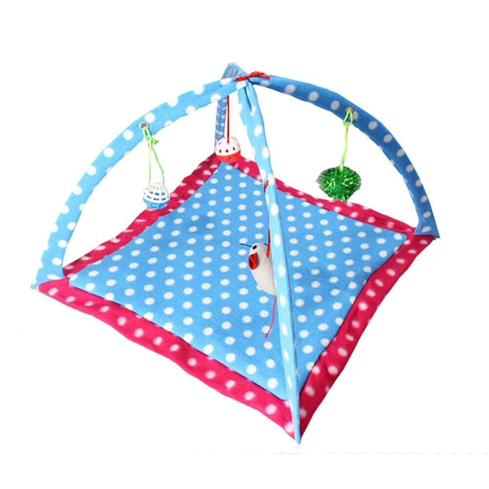 Cozycat Foldable Cartoon Cat Play Tent Hammock: The Ultimate Cat Haven-3